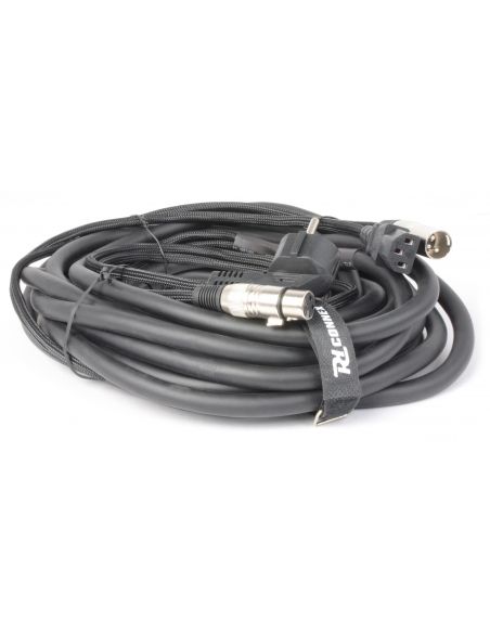 PD-Connex CX02-10 Audio Combi Cable Schuko - XLR F / IEC F - XLR M 10m 176640 - 2