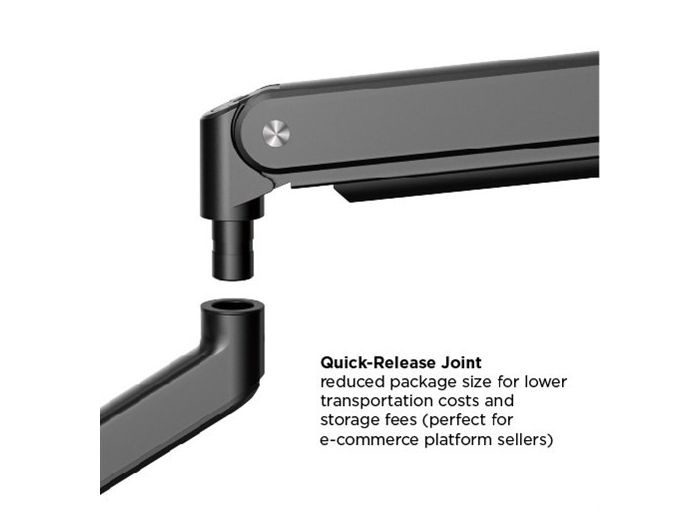 Audizio MAD30G Triple Monitor Arm Gas Spring 17-27" 129149 - 2