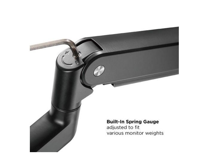Audizio MAD30G Triple Monitor Arm Gas Spring 17-27" 129149 - 3
