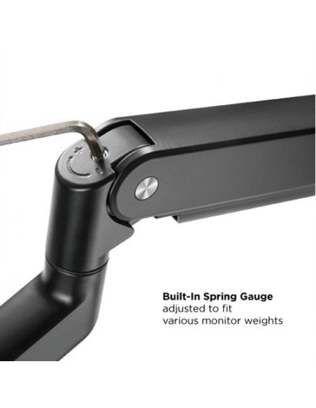 Audizio MAD30G Triple Monitor Arm Gas Spring 17-27" 129149 - 3