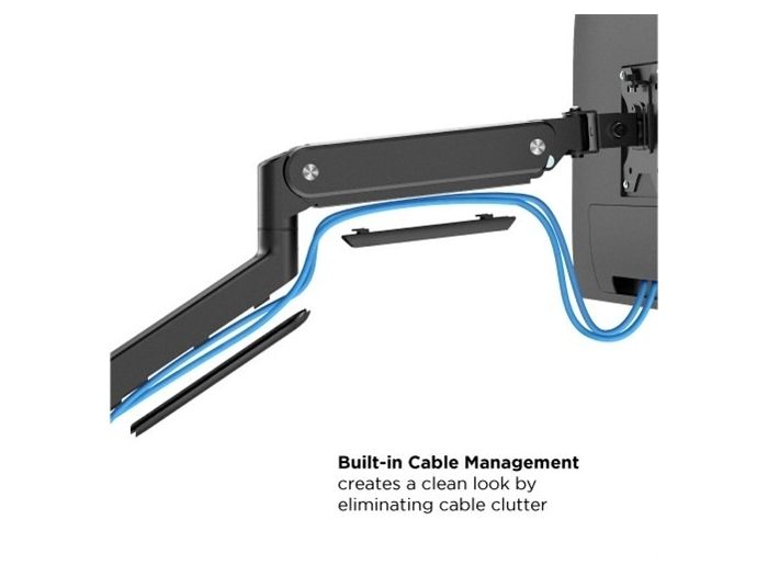Audizio MAD30G Triple Monitor Arm Gas Spring 17-27" 129149 - 6