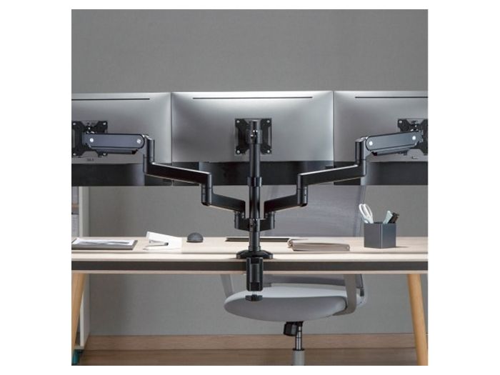 Audizio MAD30G Triple Monitor Arm Gas Spring 17-27" 129149 - 8