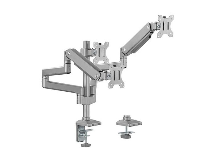 Audizio MAD30G Triple Monitor Arm Gas Spring 17-27" 129149 - 9