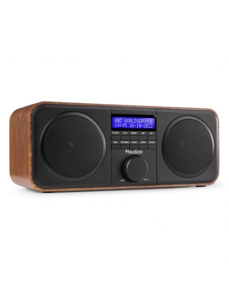 Audizio Novara DAB+ Radio estéreo Madera 102410 - 1