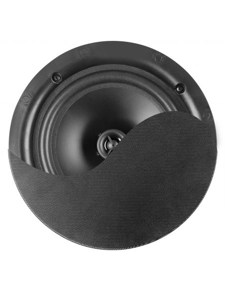 Power Dynamics NCSP5B Altavoz de techo de bajo perfil 100V 5.25" Negro 952607