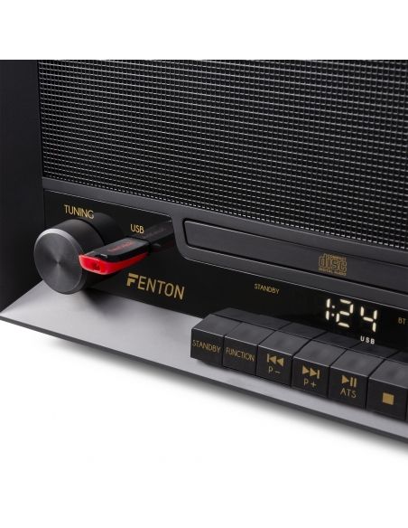 Fenton RP135WSET Giradiscos 60’s Combi con altavoces 102120 - 9