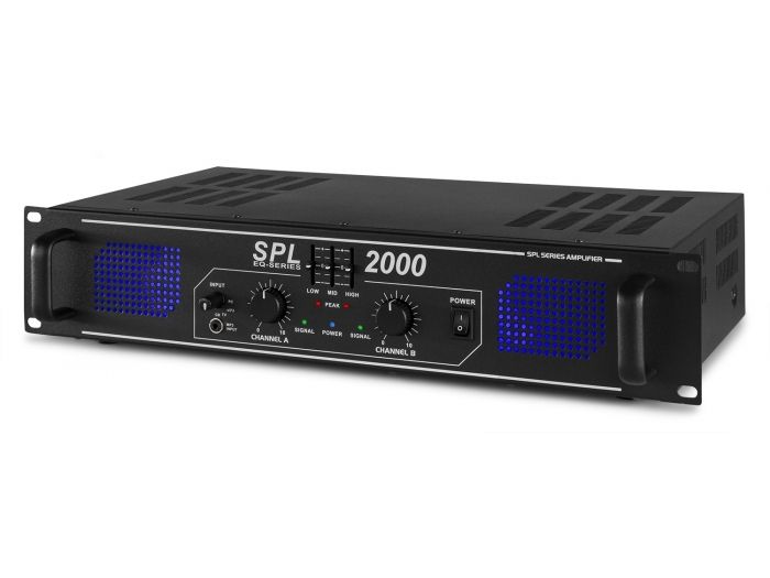 Skytec Skytec, amplificador 2x 1000W con ecualizador - SPL2000EQ | Mas Que Sonido