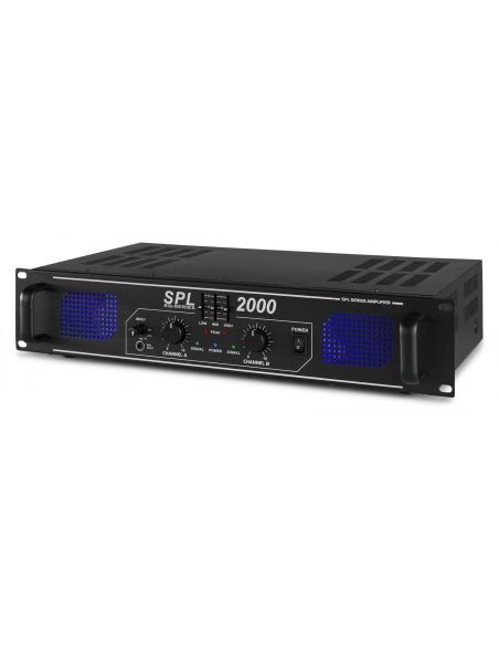 Skytec Skytec, amplificador 2x 1000W con ecualizador - SPL2000EQ | Mas Que Sonido