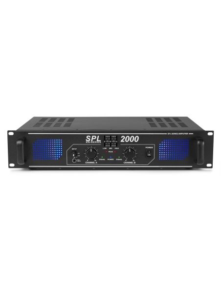 Skytec Skytec, amplificador 2x 1000W con ecualizador - SPL2000EQ | Mas Que Sonido