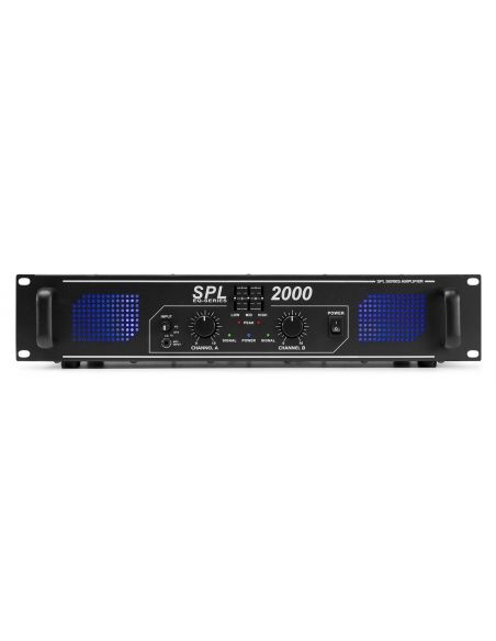 Skytec Skytec, amplificador 2x 1000W con ecualizador - SPL2000EQ | Mas Que Sonido