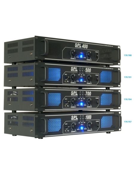 Skytec Skytec, amplificador 2x 1000W con ecualizador - SPL2000EQ | Mas Que Sonido