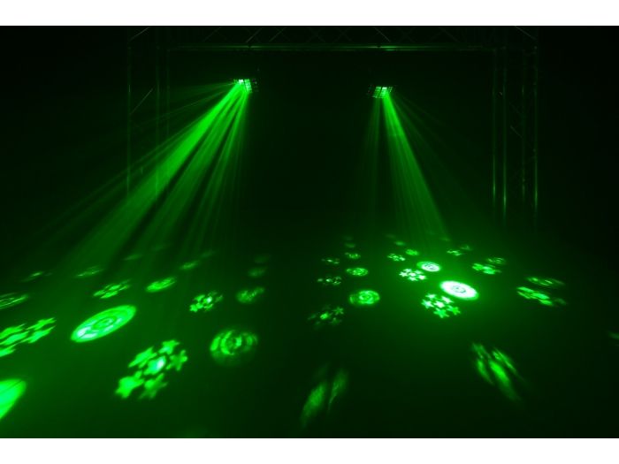 beamZ Gobo Derby con UV y Strobo 153708 - 9