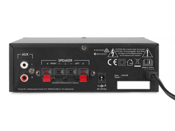 Max AV340 Amplificador Karaoke con reproductor Multimedia 103118