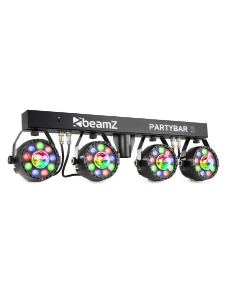 beamZ PartyBar3 4x PAR con Magic Ball 153240 - 1