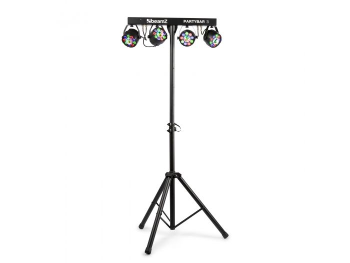 beamZ PartyBar3 4x PAR con Magic Ball 153240 - 2