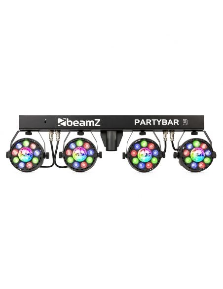 beamZ PartyBar3 4x PAR con Magic Ball 153240 - 4
