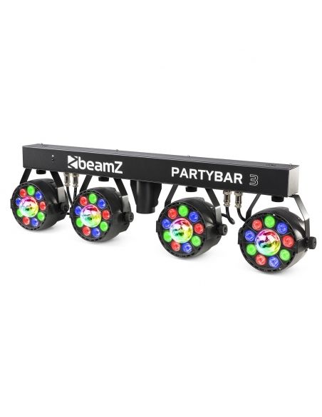 beamZ PartyBar3 4x PAR con Magic Ball 153240 - 7