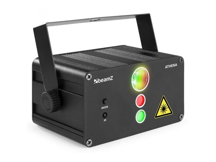 beamZ Athena Laser RG Gobo con batería 152616 - 1