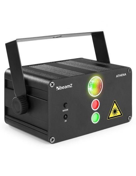 beamZ Athena Laser RG Gobo con batería 152616 - 1