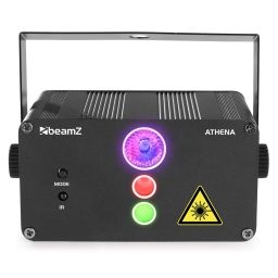 beamZ Athena Laser RG Gobo con batería 152616 - 1 2