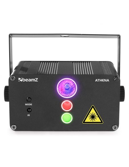 beamZ Athena Laser RG Gobo con batería 152616 - 2