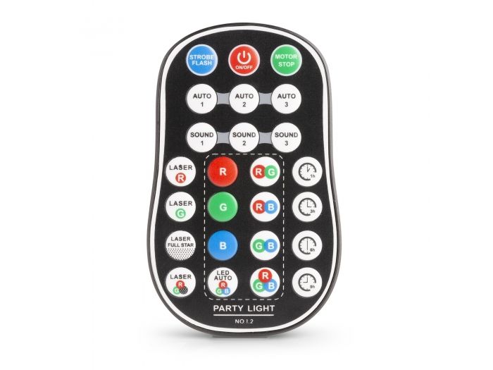 beamZ Athena Laser RG Gobo con batería 152616 - 6