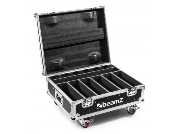 Beamz FCC12 FlightCase para 6x focos serie BBP612 Charging 