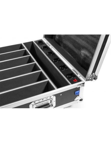 Beamz FCC12 FlightCase para 6x focos serie BBP612 Charging 