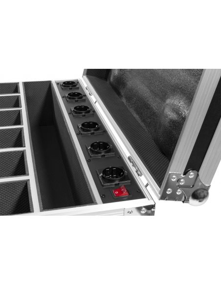 Beamz FCC12 FlightCase para 6x focos serie BBP612 Charging 
