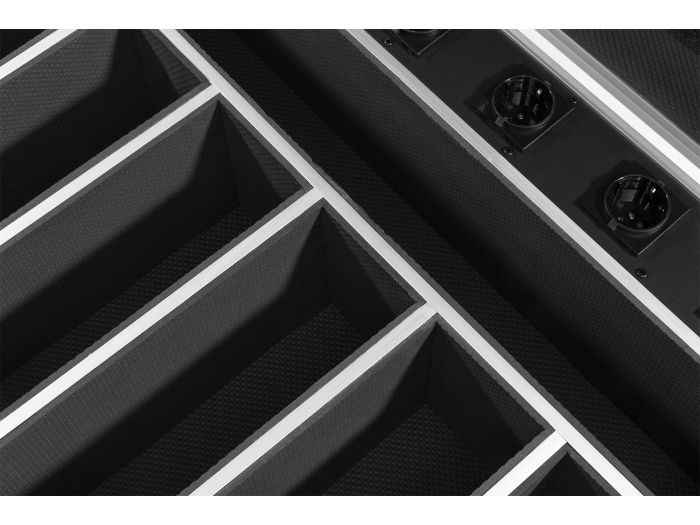 Beamz FCC12 FlightCase para 6x focos serie BBP612 Charging 