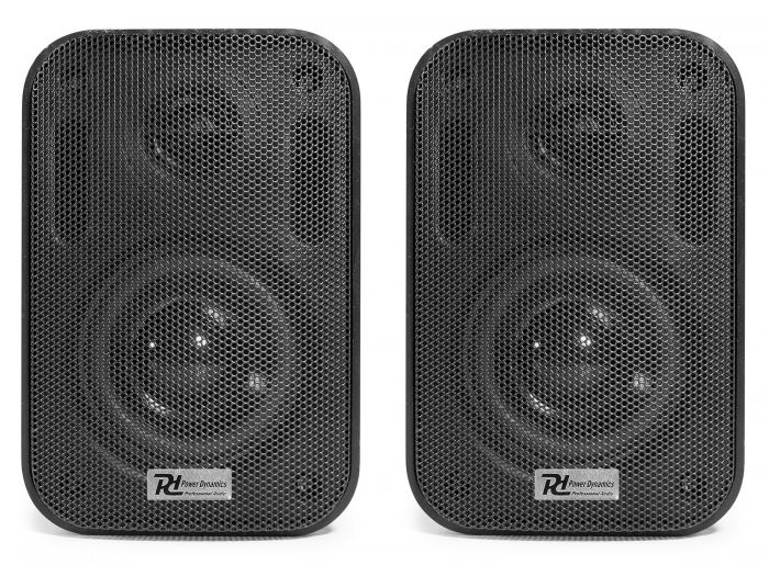Power Dynamics BG030 Conjunto altavoces Interior/Exterior 3" 60W Negro 100040 - 4