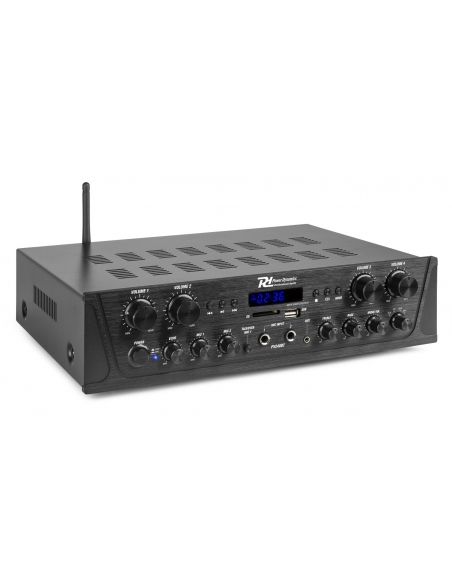 Power Dynamics PV240BT Amplificador de audio de 4 zonas 400W 953032 - 1