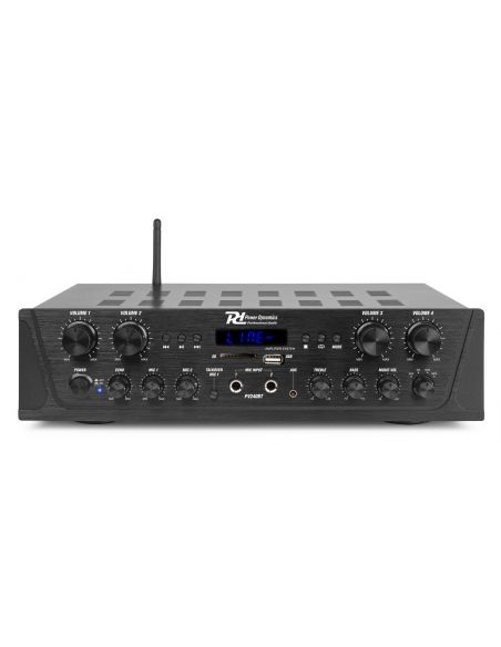 Power Dynamics PV240BT Amplificador de audio de 4 zonas 400W 953032 - 3