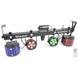 beamZ SHOWBAR con 2x Foco PAR, 2x Butterfly y Laser R/G DMX IRC 153800 - 1