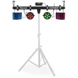 beamZ SHOWBAR con 2x Foco PAR, 2x Butterfly y Laser R/G DMX IRC 153800 - 1 2