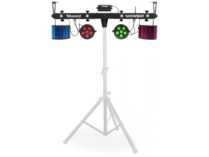 beamZ SHOWBAR con 2x Foco PAR, 2x Butterfly y Laser R/G DMX IRC 153800 - 2