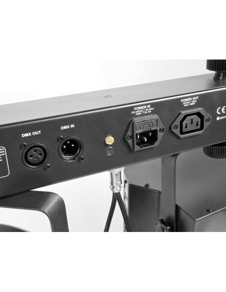 beamZ SHOWBAR con 2x Foco PAR, 2x Butterfly y Laser R/G DMX IRC 153800 - 7