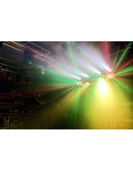 beamZ SHOWBAR con 2x Foco PAR, 2x Butterfly y Laser R/G DMX IRC 153800 - 10