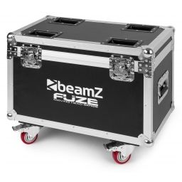 Beamz FCFZ4 Flightcase para 4pcs cabezas moviles Serie Fuze  2