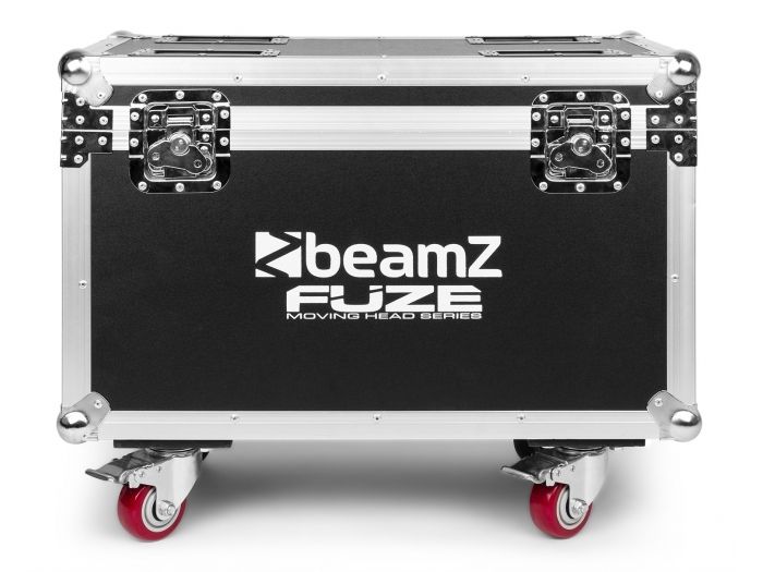 Beamz FCFZ4 Flightcase para 4pcs cabezas moviles Serie Fuze 