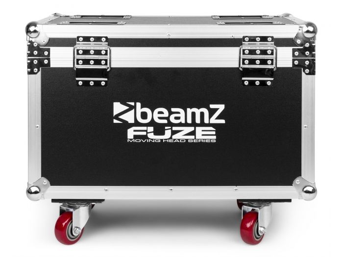 Beamz FCFZ4 Flightcase para 4pcs cabezas moviles Serie Fuze 