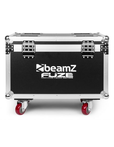 Beamz FCFZ4 Flightcase para 4pcs cabezas moviles Serie Fuze 