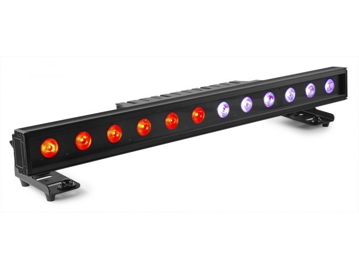 Barra de LED 12X DMX Luz RGB 3W para Exteriores