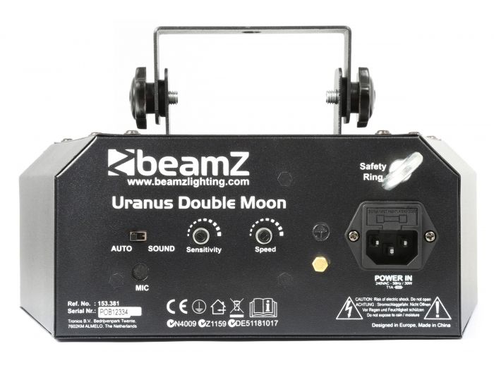 beamZ Urano LED Doble Moonflower con Strobo 153381 - 3