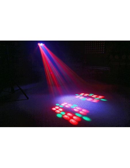 beamZ Urano LED Doble Moonflower con Strobo 153381 - 4