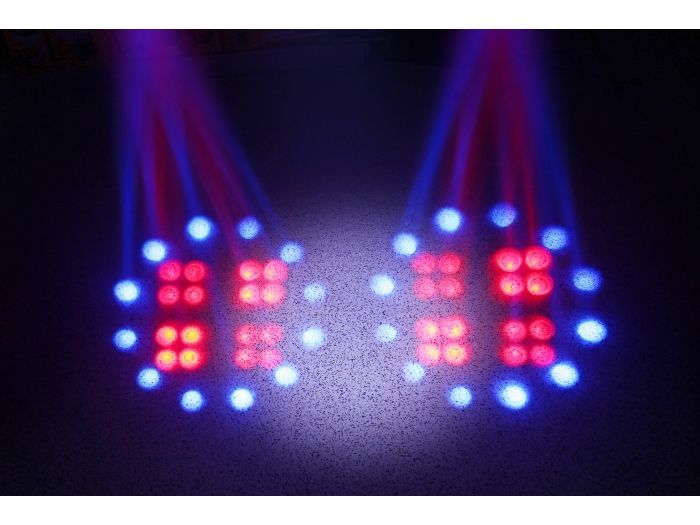 beamZ Urano LED Doble Moonflower con Strobo 153381 - 5