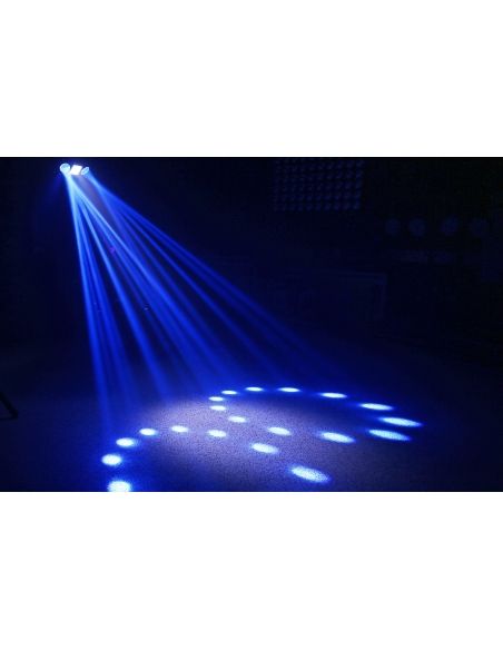 beamZ Urano LED Doble Moonflower con Strobo 153381 - 7