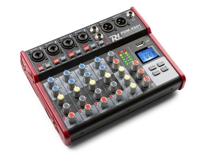 Power Dynamics PDM-X601 Mezclador Musical de estudio 6-Ch 172652 - 1