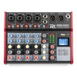 Power Dynamics PDM-X601 Mezclador Musical de estudio 6-Ch 172652 - 1 2