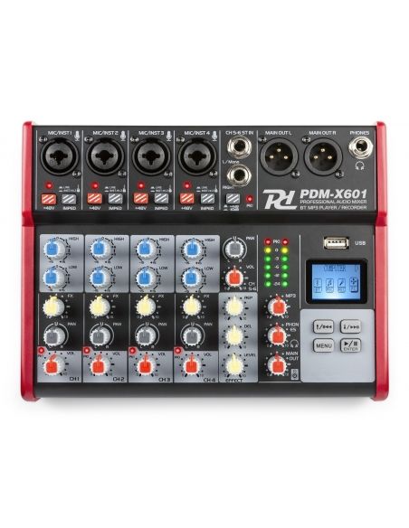 Power Dynamics PDM-X601 Mezclador Musical de estudio 6-Ch 172652 - 2